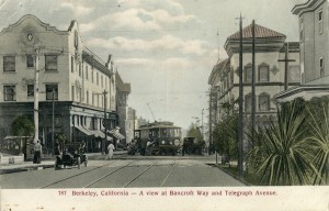 Bacroft Way and Telegraph Avenue Berkeley California 787                                           
